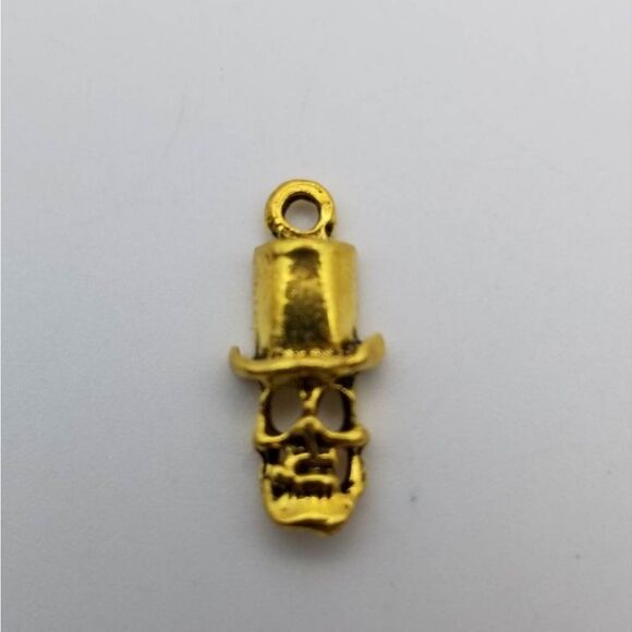 Creepy skeleton 💀‎ charm - Picture 1 of 2